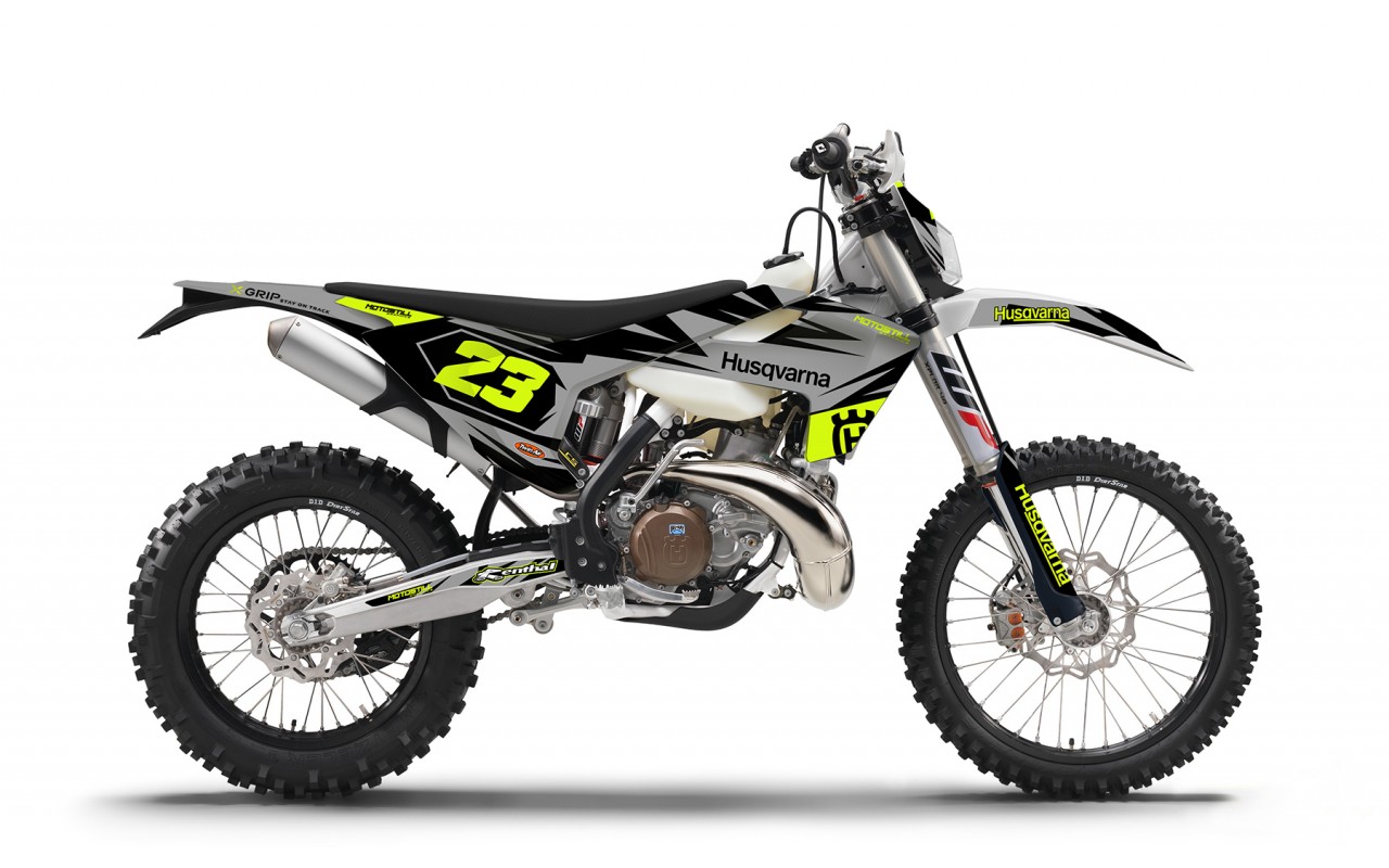 HUSQVARNA TC - FC - TE - FE - FS GRAPHIC STICKER SET - DECAL KIT