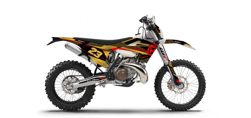HUSQVARNA TC - FC - TE - FE - FS GRAPHIC STICKER SET - DECAL KIT