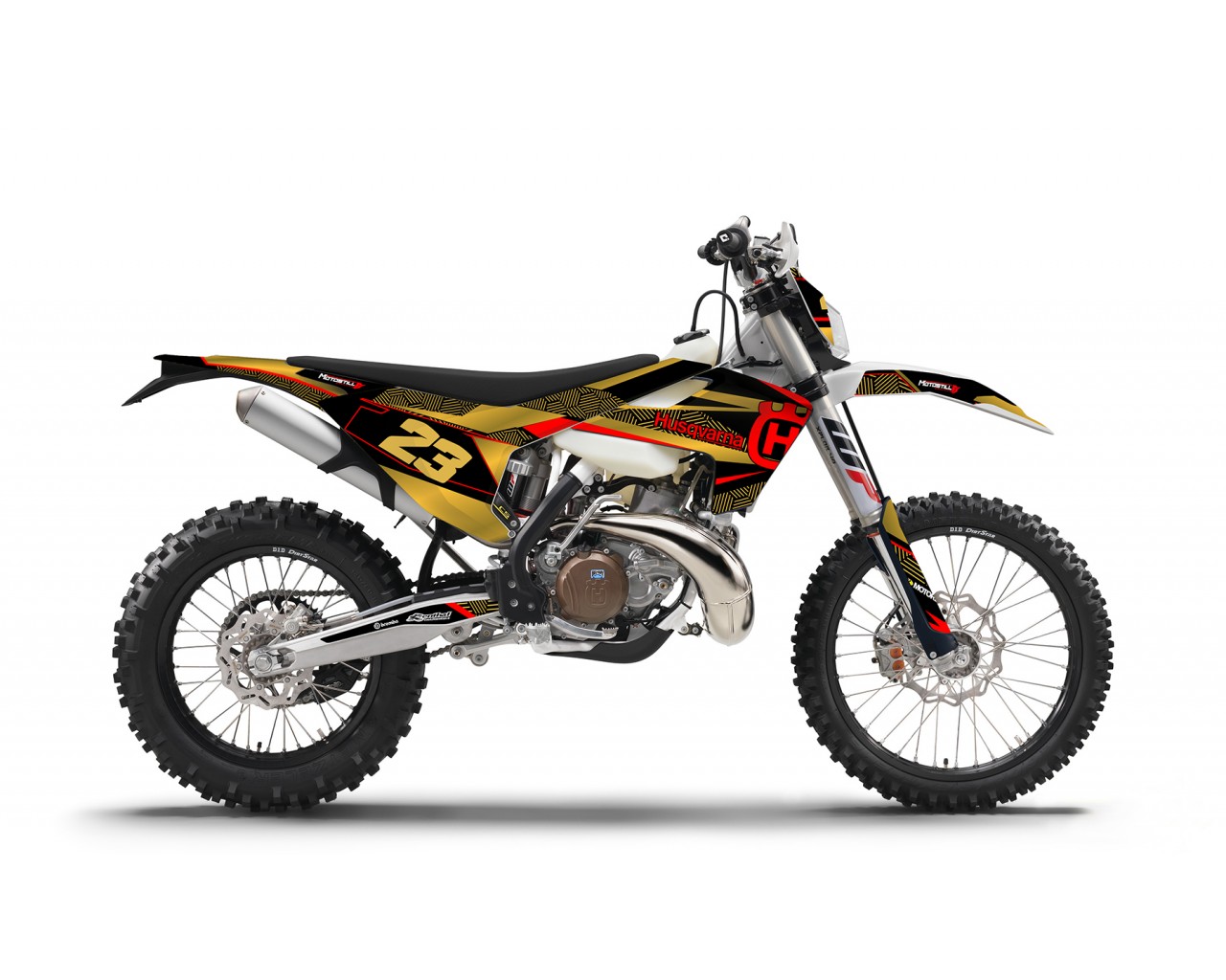 HUSQVARNA TC - FC - TE - FE - FS GRAPHIC STICKER SET - DECAL KIT