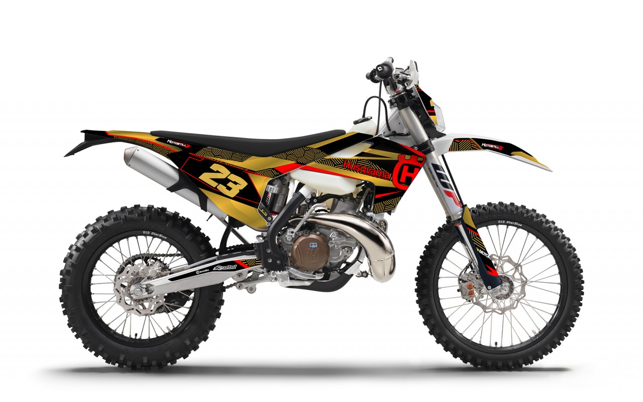 HUSQVARNA TC - FC - TE - FE - FS GRAPHIC STICKER SET - DECAL KIT