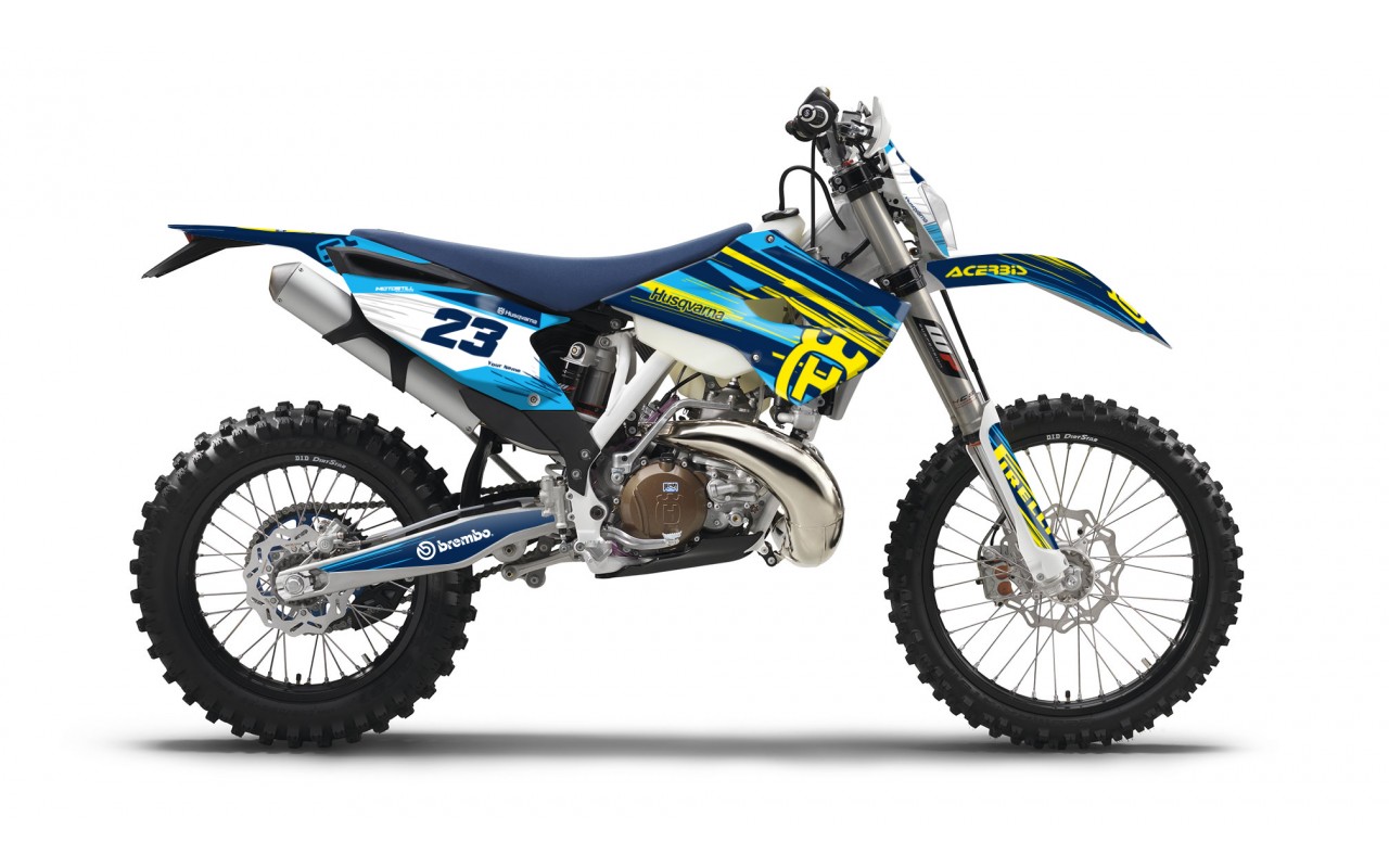HUSQVARNA TC - FC - TE - FE - FS GRAPHIC STICKER SET - DECAL KIT