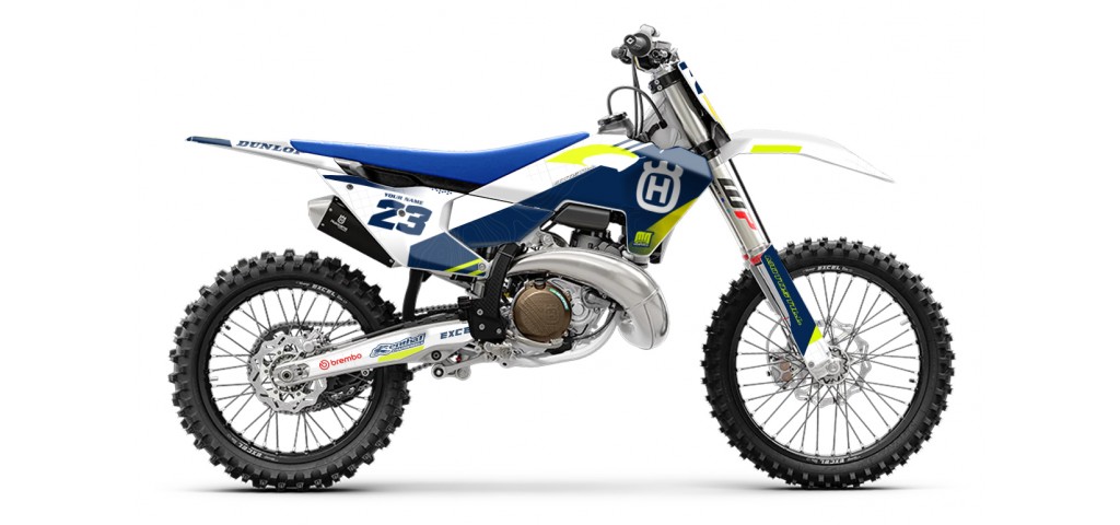 HUSQVARNA TC - FC - TE - FE - FS GRAPHIC STICKER SET - DECAL KIT