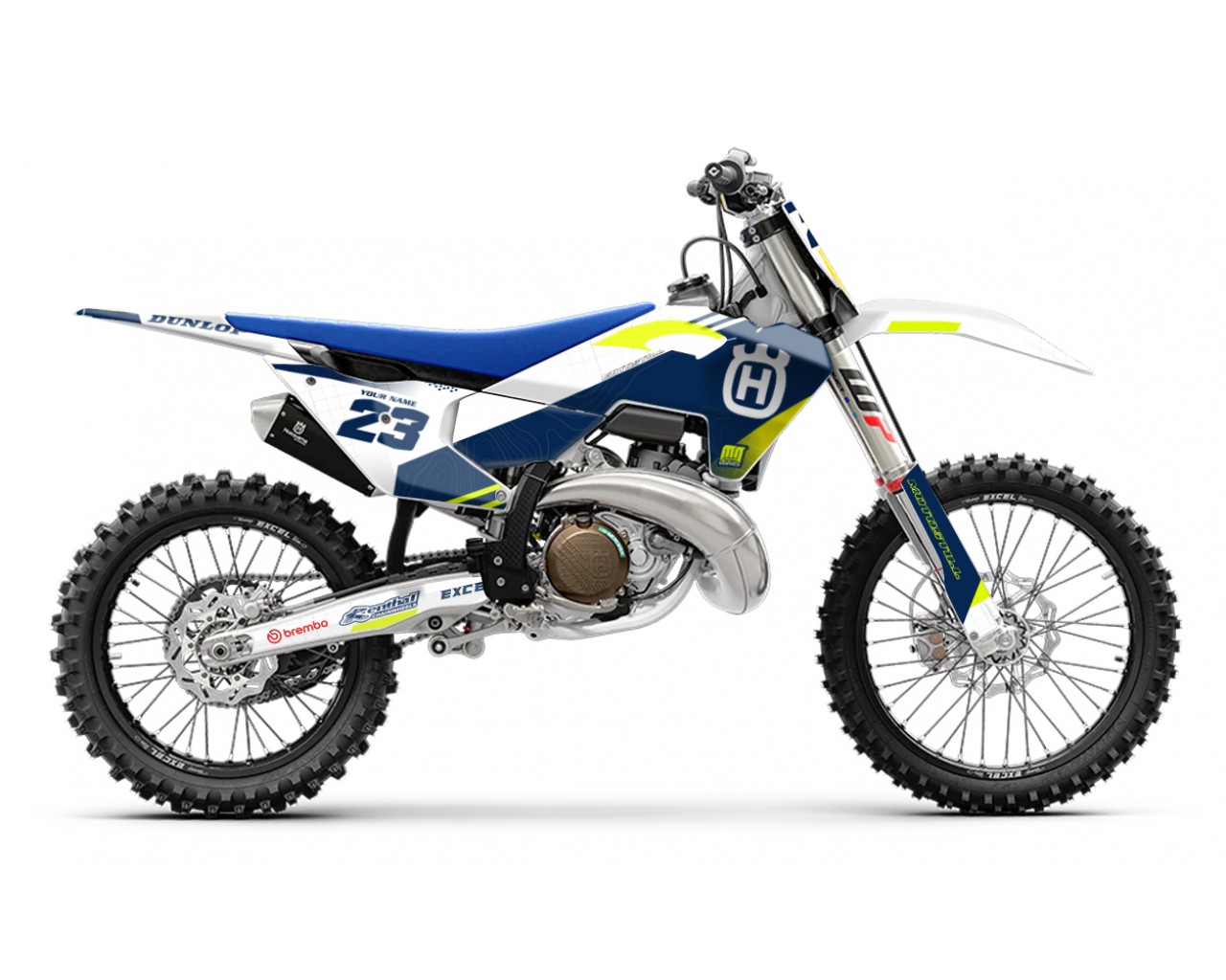HUSQVARNA TC - FC - TE - FE - FS GRAPHIC STICKER SET - DECAL KIT