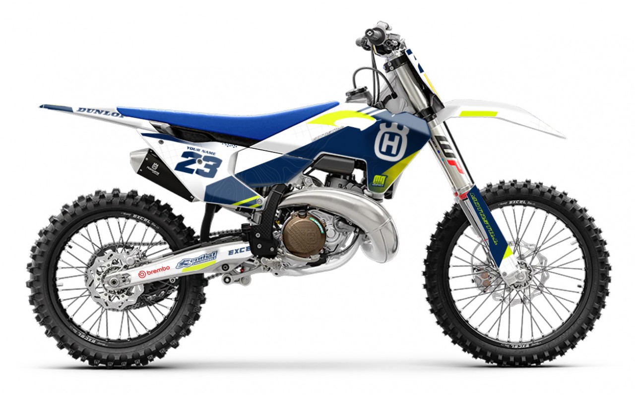 HUSQVARNA TC - FC - TE - FE - FS GRAPHIC STICKER SET - DECAL KIT