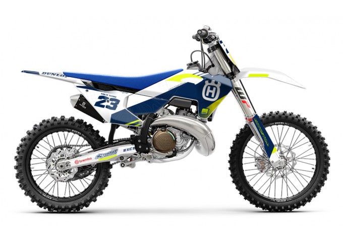 HUSQVARNA TC - FC - TE - FE - FS GRAPHIC STICKER SET - DECAL KIT