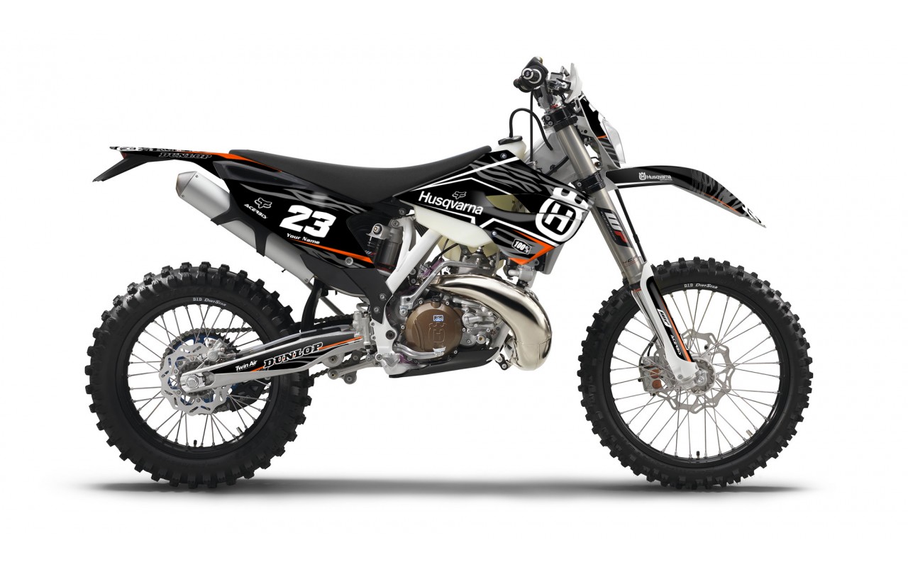 HUSQVARNA TC - FC - TE - FE - FS GRAPHIC STICKER SET - DECAL KIT