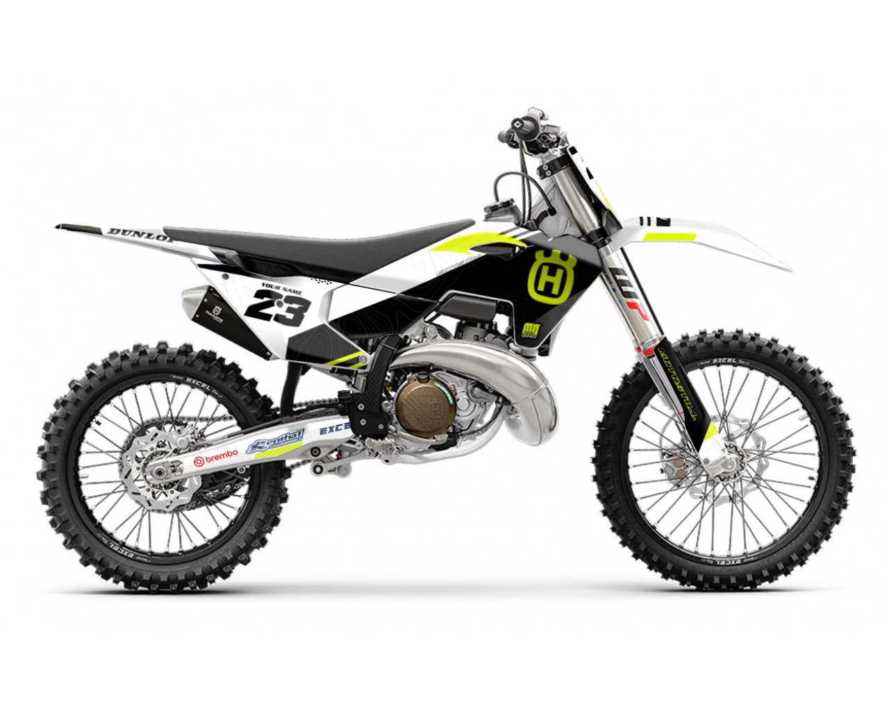 HUSQVARNA TC - FC - TE - FE - FS GRAPHIC STICKER SET - DECAL KIT