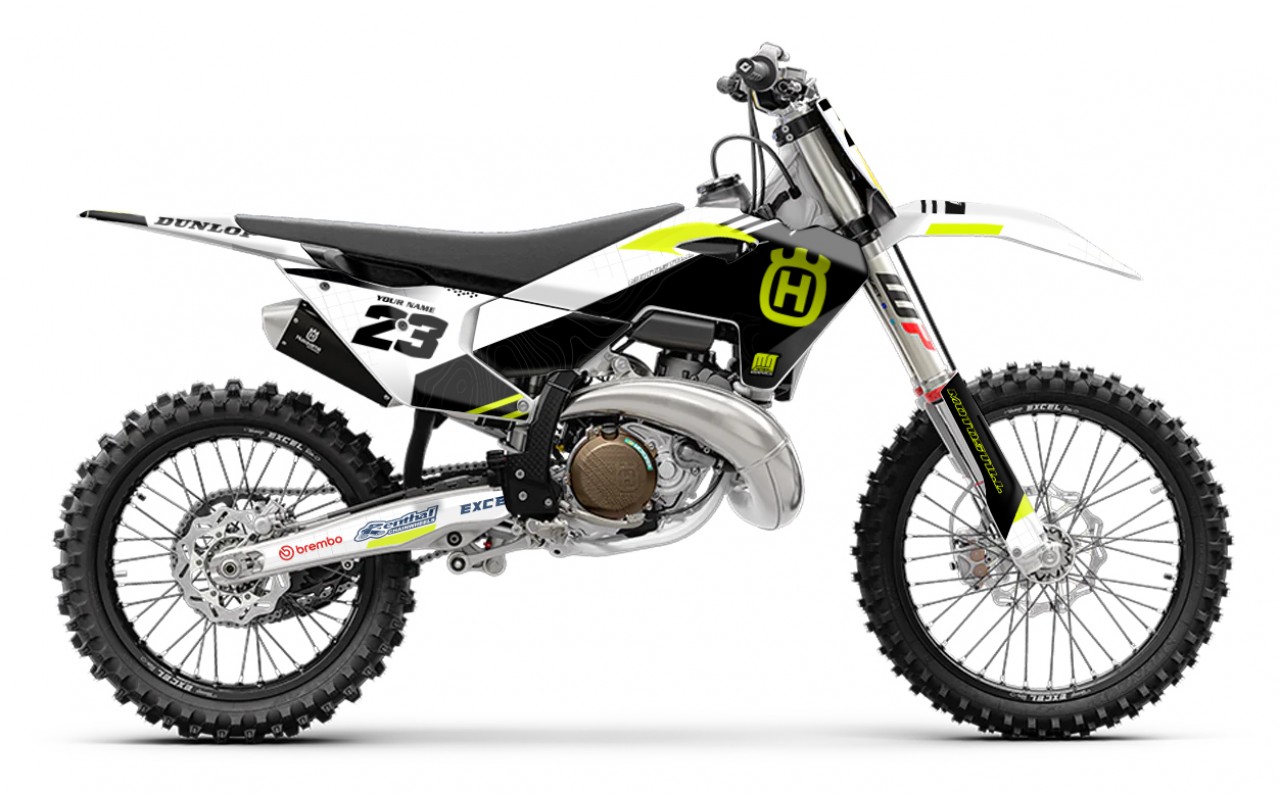 HUSQVARNA TC - FC - TE - FE - FS GRAPHIC STICKER SET - DECAL KIT