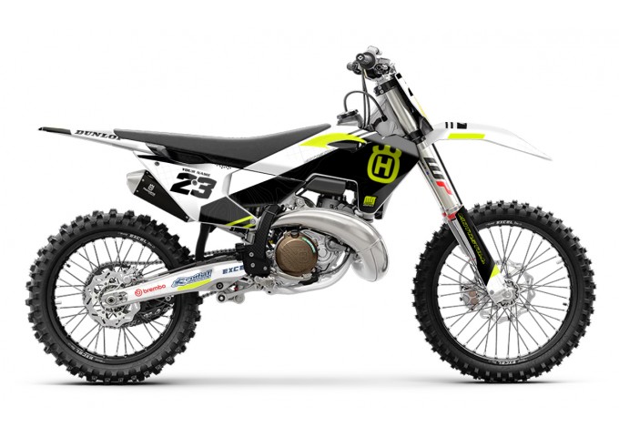 HUSQVARNA TC - FC - TE - FE - FS GRAPHIC STICKER SET - DECAL KIT