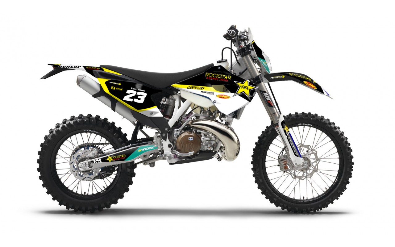 HUSQVARNA TC - FC - TE - FE - FS GRAPHIC STICKER SET - DECAL KIT