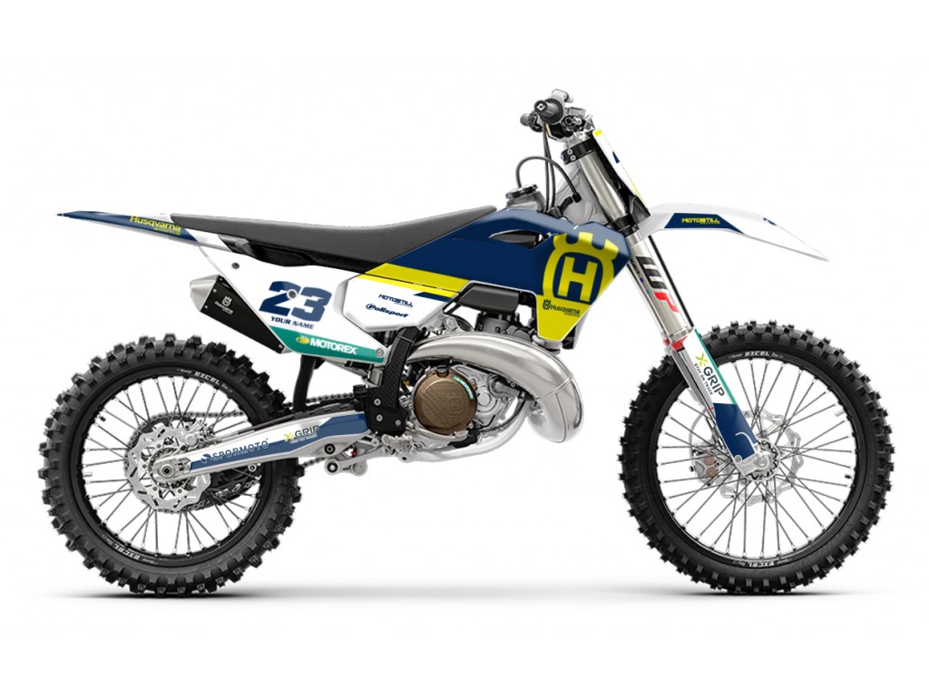HUSQVARNA TC - FC - TE - FE - FS GRAPHIC STICKER SET - DECAL KIT