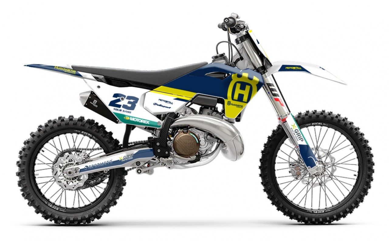 HUSQVARNA TC - FC - TE - FE - FS GRAPHIC STICKER SET - DECAL KIT