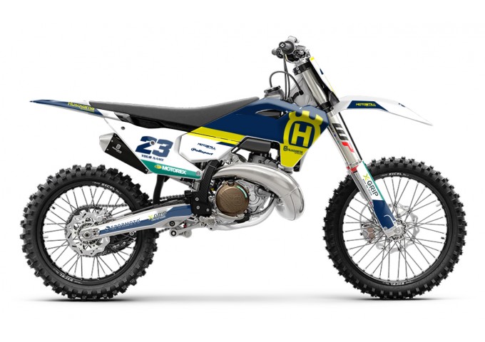 HUSQVARNA TC - FC - TE - FE - FS GRAPHIC STICKER SET - DECAL KIT