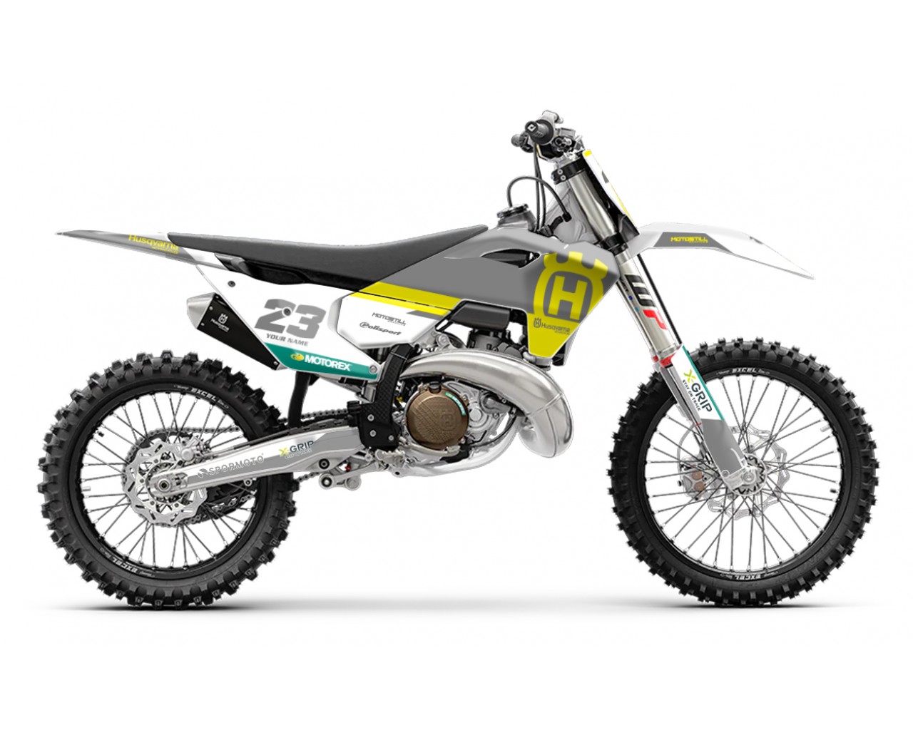 HUSQVARNA TC - FC - TE - FE - FS GRAPHIC STICKER SET - DECAL KIT