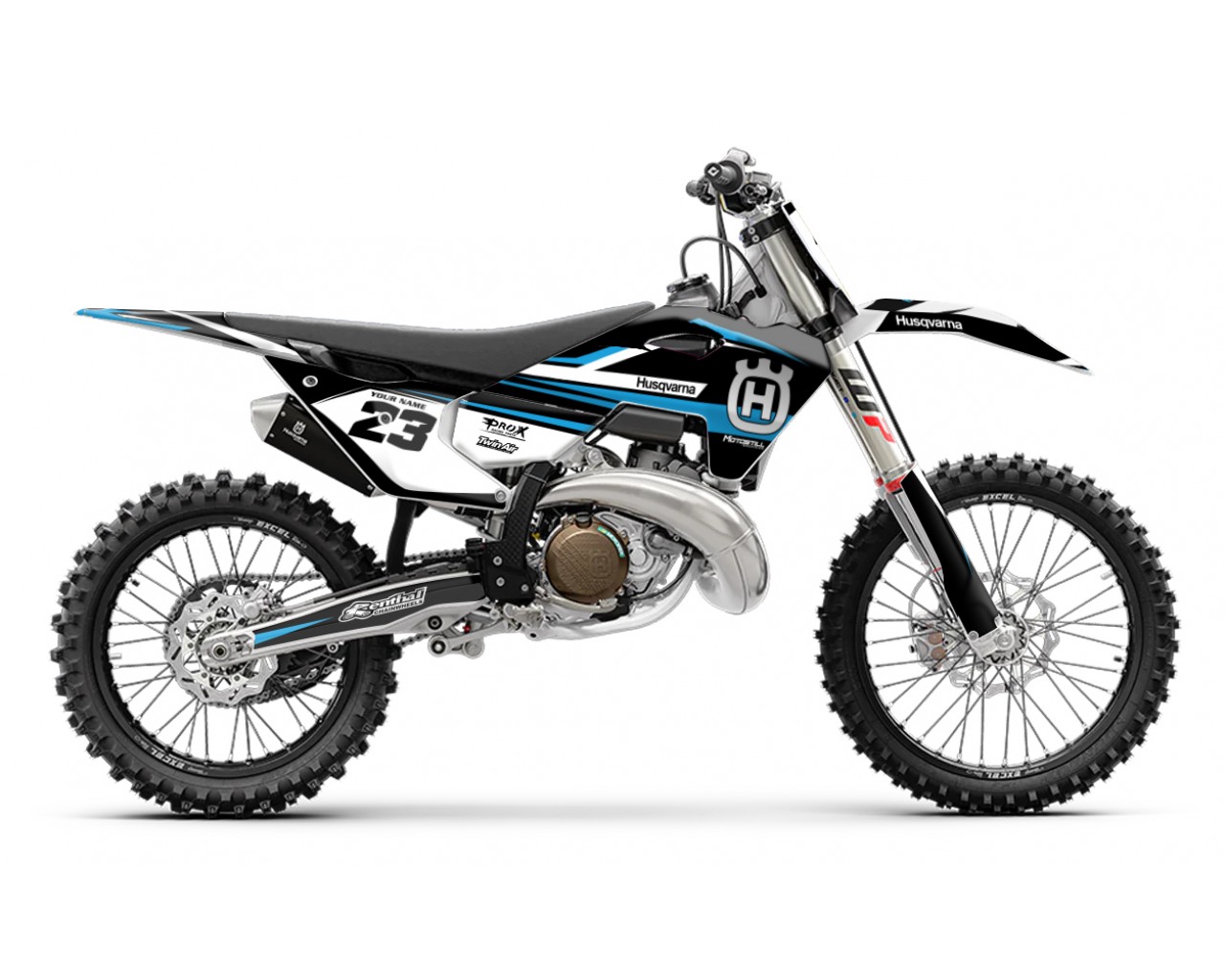 HUSQVARNA TC - FC - TE - FE - FS GRAPHIC STICKER SET - DECAL KIT