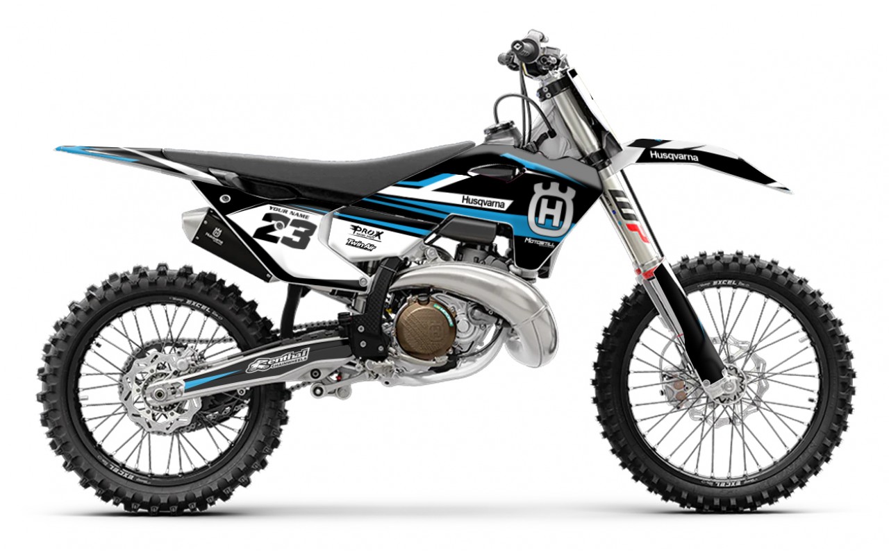 HUSQVARNA TC - FC - TE - FE - FS GRAPHIC STICKER SET - DECAL KIT