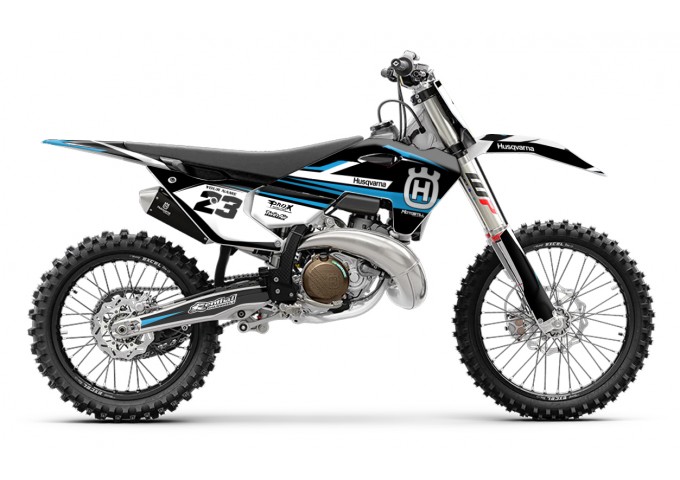 HUSQVARNA TC - FC - TE - FE - FS GRAPHIC STICKER SET - DECAL KIT
