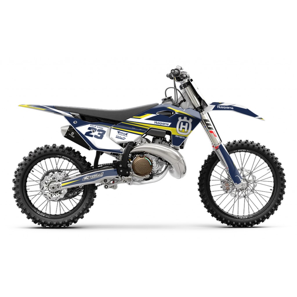 HUSQVARNA TC - FC - TE - FE - FS GRAPHIC STICKER SET - DECAL KIT
