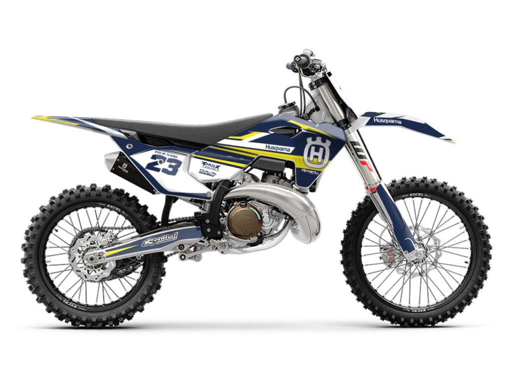 HUSQVARNA TC - FC - TE - FE - FS GRAPHIC STICKER SET - DECAL KIT