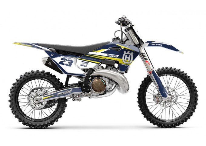 HUSQVARNA TC - FC - TE - FE - FS GRAPHIC STICKER SET - DECAL KIT
