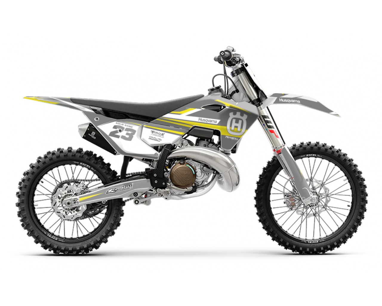 HUSQVARNA TC - FC - TE - FE - FS GRAPHIC STICKER SET - DECAL KIT