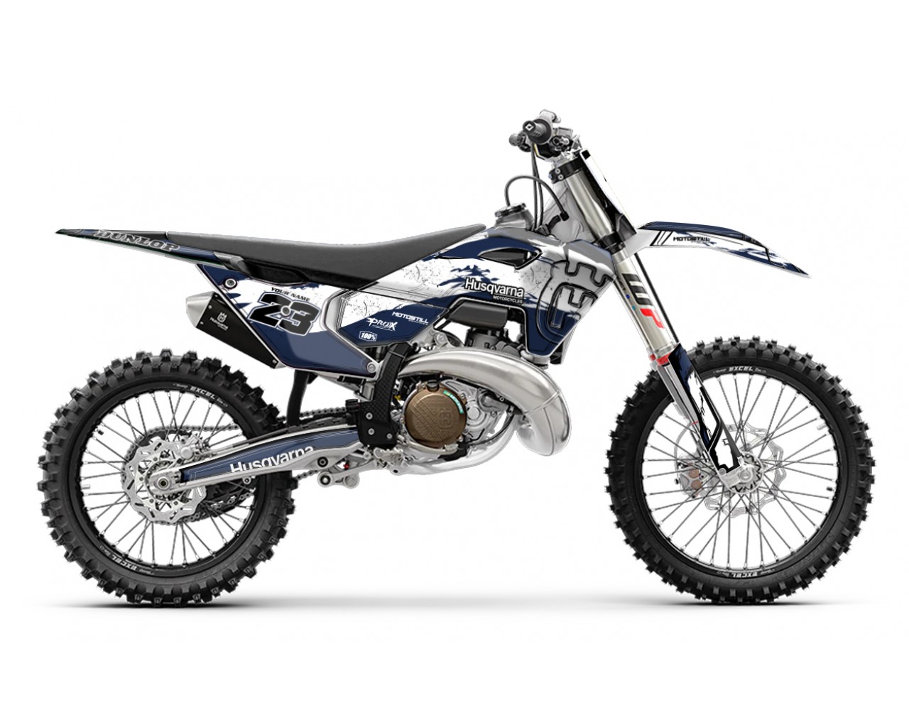 HUSQVARNA TC - FC - TE - FE - FS GRAPHIC STICKER SET - DECAL KIT