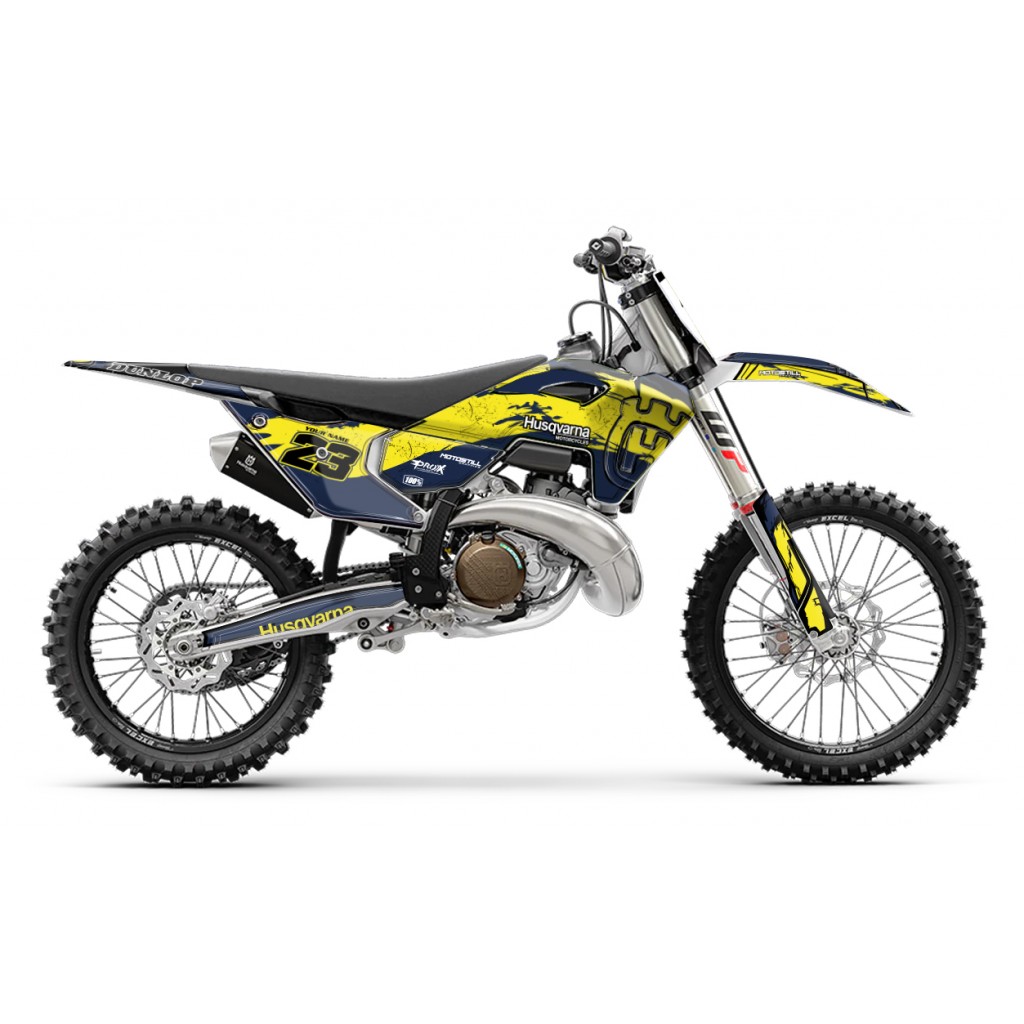 HUSQVARNA TC - FC - TE - FE - FS GRAPHIC STICKER SET - DECAL KIT