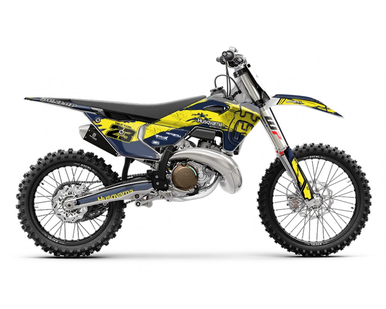 HUSQVARNA TC - FC - TE - FE - FS GRAPHIC STICKER SET - DECAL KIT