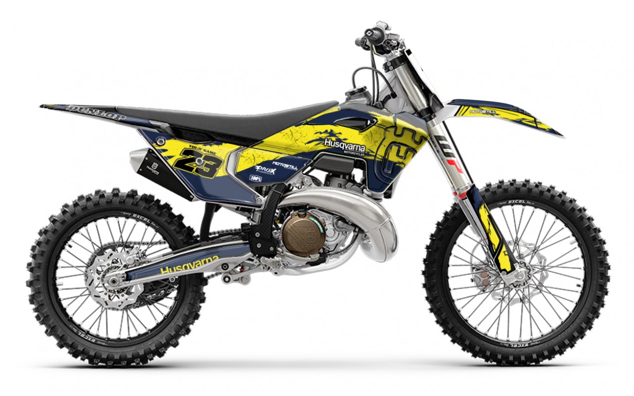 HUSQVARNA TC - FC - TE - FE - FS GRAPHIC STICKER SET - DECAL KIT