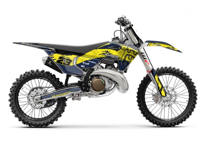 HUSQVARNA TC - FC - TE - FE - FS GRAPHIC STICKER SET - DECAL KIT