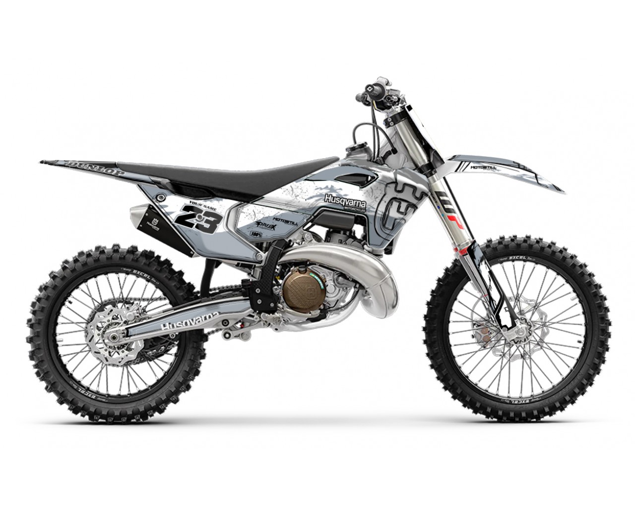 HUSQVARNA TC - FC - TE - FE - FS GRAPHIC STICKER SET - DECAL KIT