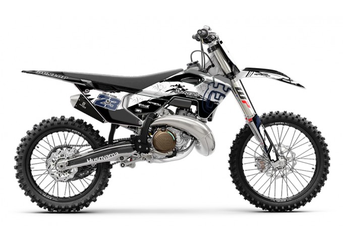 HUSQVARNA TC - FC - TE - FE - FS GRAPHIC STICKER SET - DECAL KIT