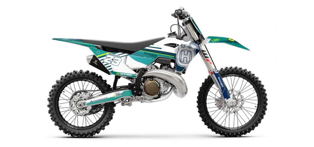 HUSQVARNA TC - FC - TE - FE - FS GRAPHIC STICKER SET - DECAL KIT