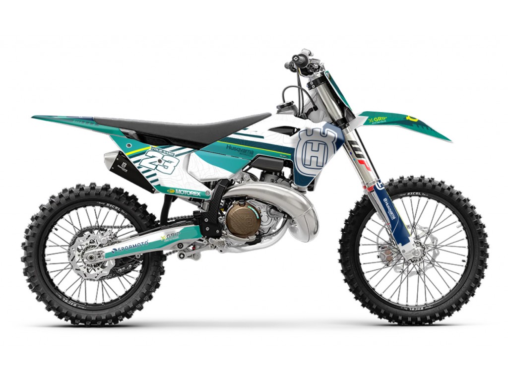 HUSQVARNA TC - FC - TE - FE - FS GRAPHIC STICKER SET - DECAL KIT