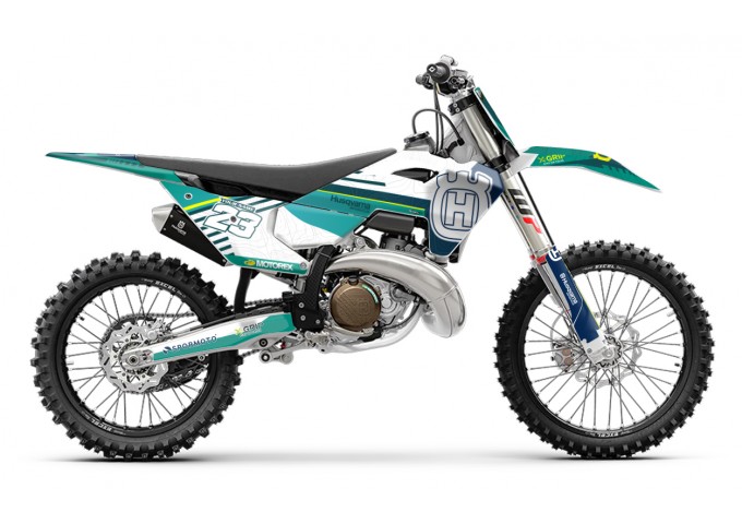 HUSQVARNA TC - FC - TE - FE - FS GRAPHIC STICKER SET - DECAL KIT