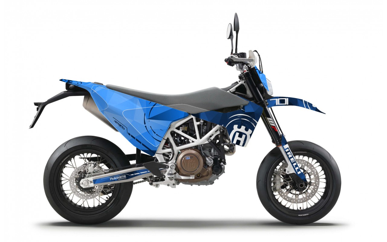 HUSQVARNA 701 GRAPHIC STICKER SET - DECAL KIT