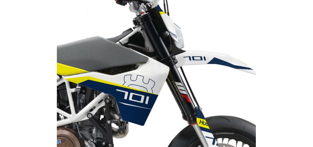 HUSQVARNA 701 GRAPHIC SET - DECAL KIT