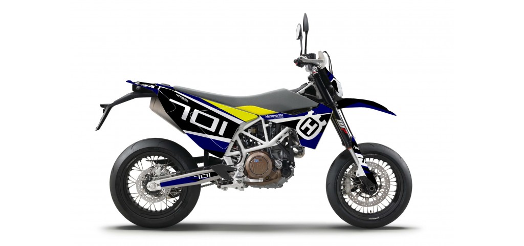 HUSQVARNA 701 GRAPHIC SET - DECAL KIT