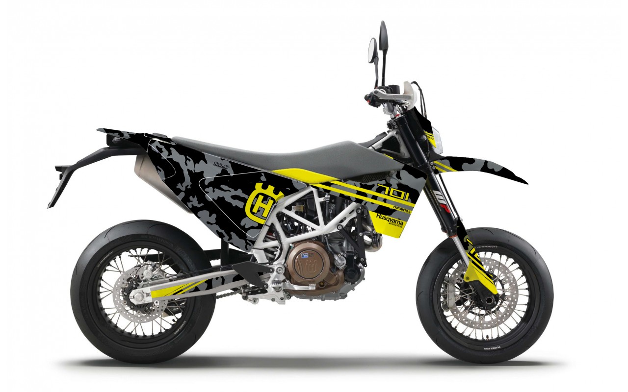 HUSQVARNA 701 GRAPHIC STICKER SET - DECAL KIT