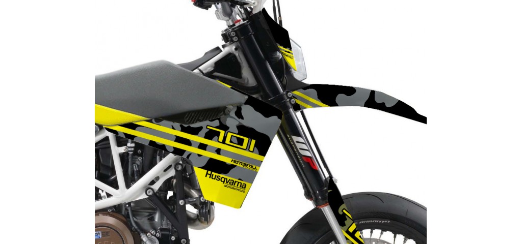 HUSQVARNA 701 GRAPHIC SET - DECAL KIT