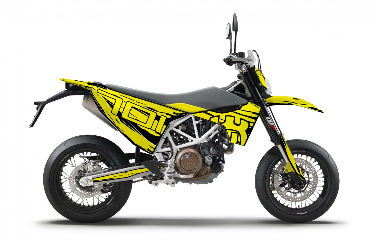 HUSQVARNA 701 GRAPHIC STICKER SET - DECAL KIT