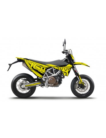 HUSQVARNA 701 GRAPHIC STICKER SET - DECAL KIT