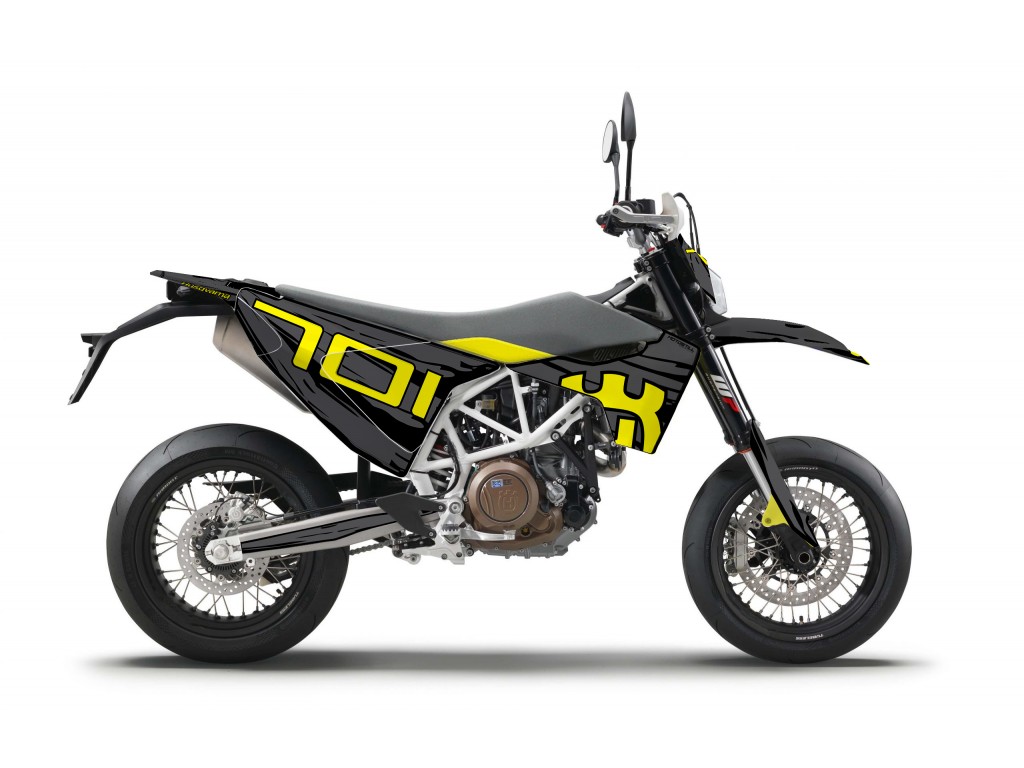 HUSQVARNA 701 GRAPHIC STICKER SET - DECAL KIT