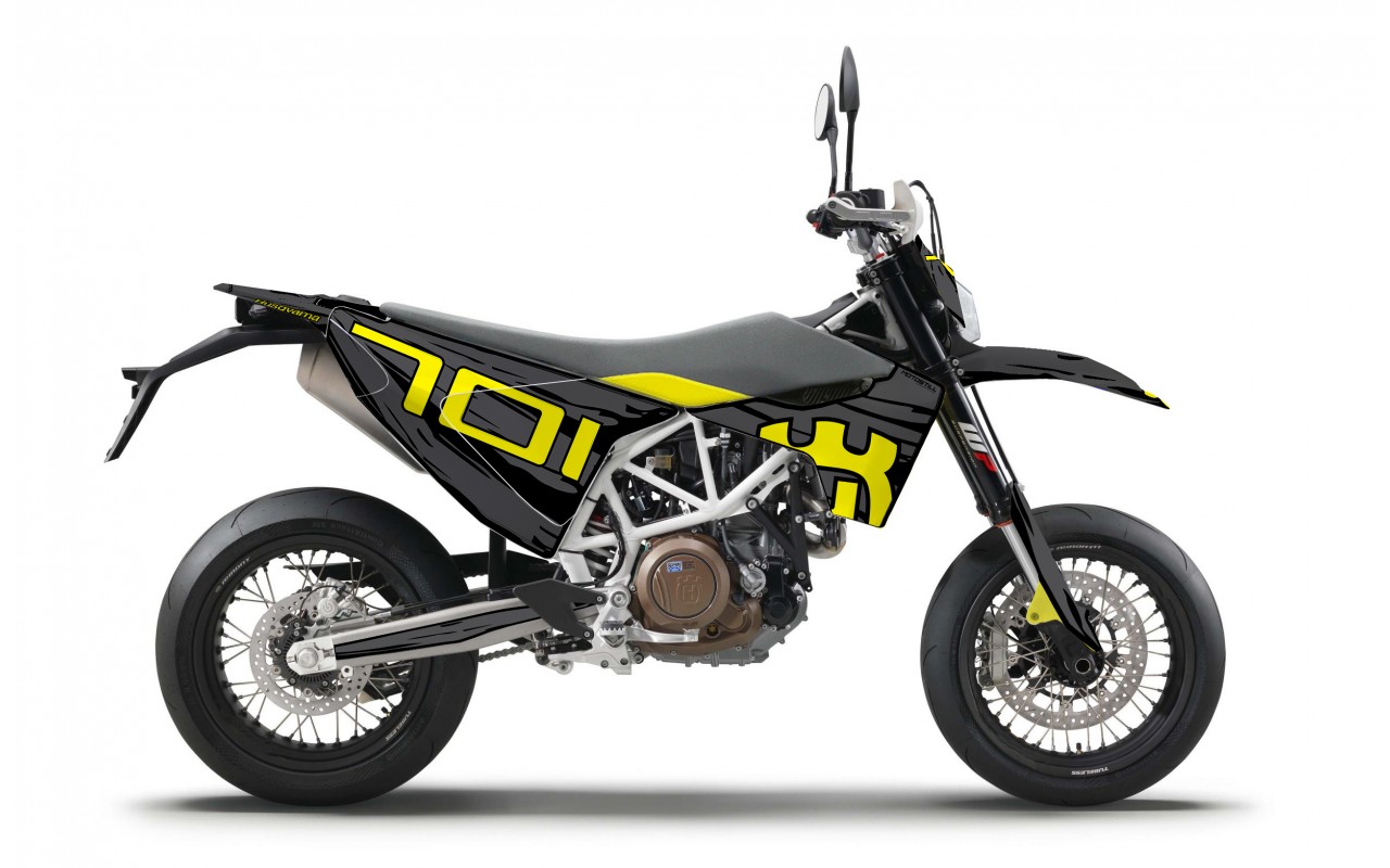 HUSQVARNA 701 GRAPHIC STICKER SET - DECAL KIT