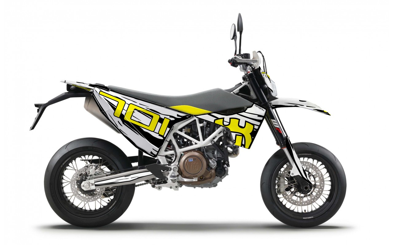 HUSQVARNA 701 GRAPHIC STICKER SET - DECAL KIT