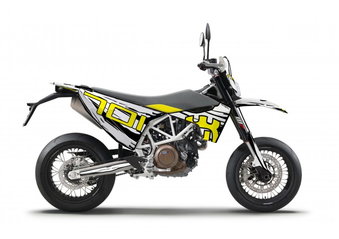 HUSQVARNA 701 GRAPHIC STICKER SET - DECAL KIT