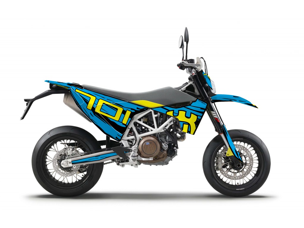 HUSQVARNA 701 GRAPHIC STICKER SET - DECAL KIT