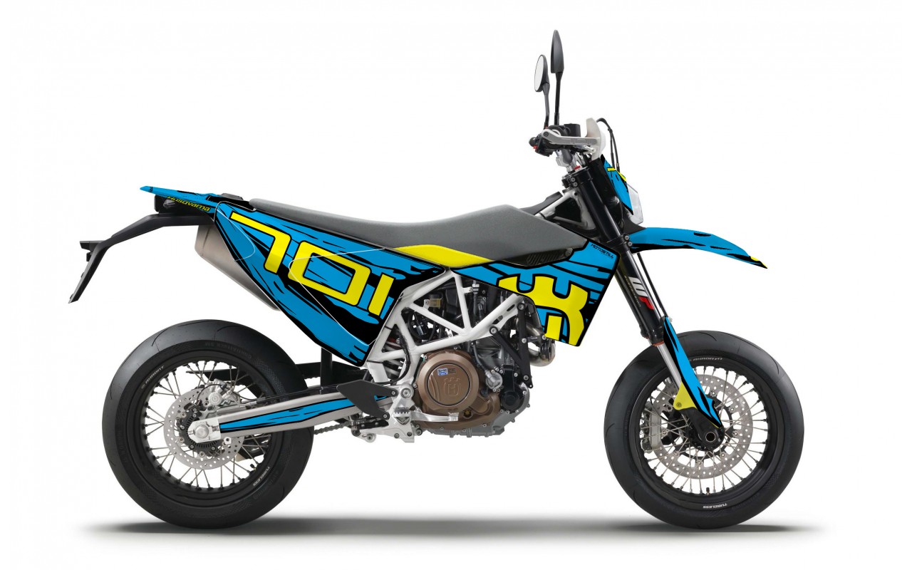 HUSQVARNA 701 GRAPHIC STICKER SET - DECAL KIT