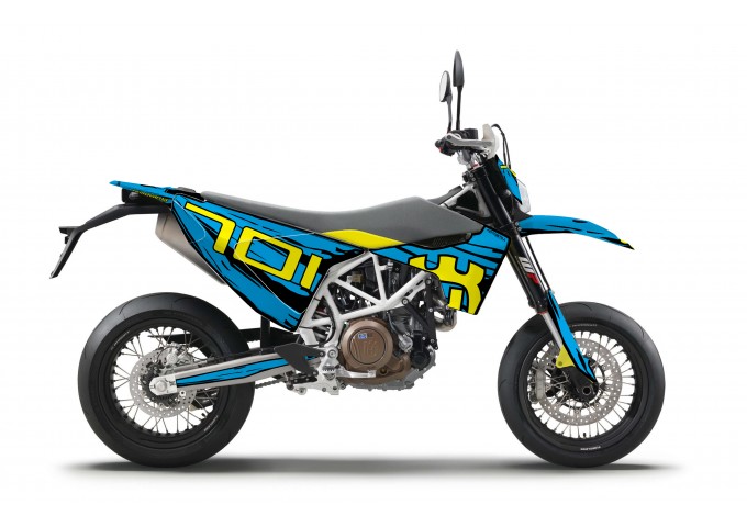 HUSQVARNA 701 GRAPHIC STICKER SET - DECAL KIT