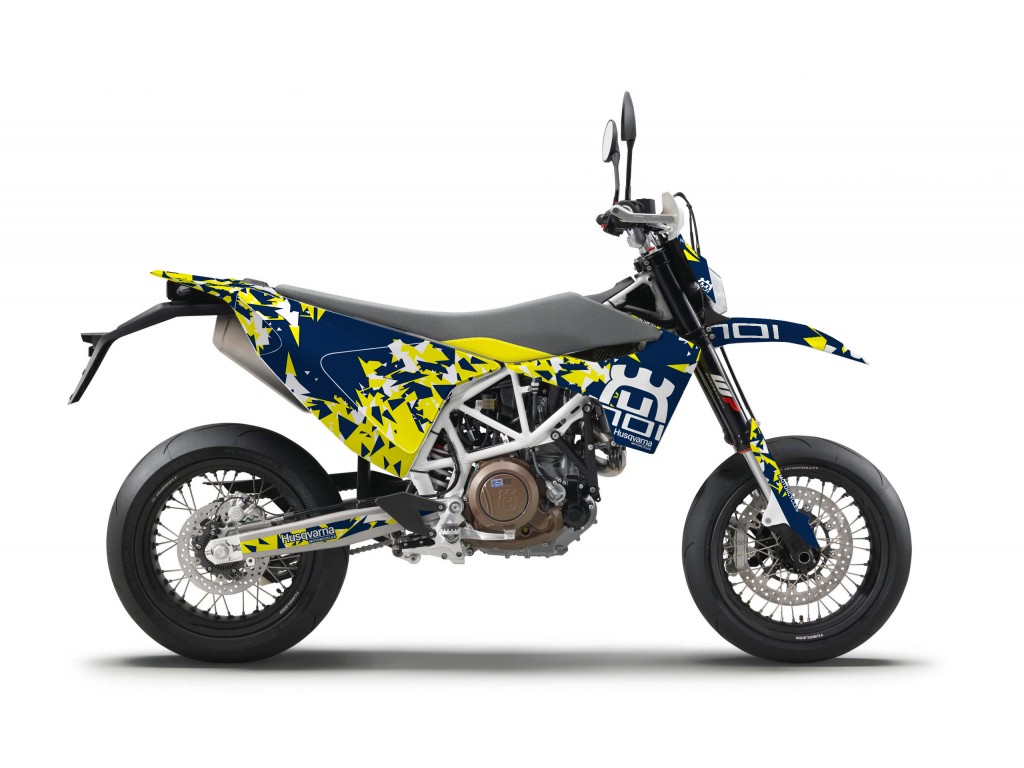 HUSQVARNA 701 GRAPHIC STICKER SET - DECAL KIT